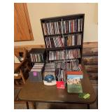 Card table and all the CD’s on it!!