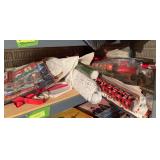 Christmas wrap and bags