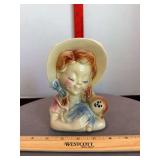 Lady Head Vase as shown