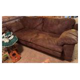 68” long two cushion sofa