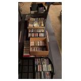All kinds of cassette tapes