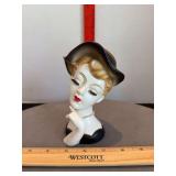 Lady Head Vase as shown