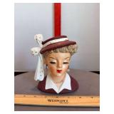 Lady Head Vase as shown