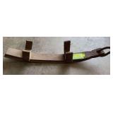 Cast iron wheel drag-shoe