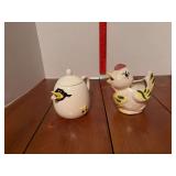 Two bird creamers