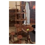 Plant stands and shelf