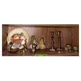Shelf of brass?