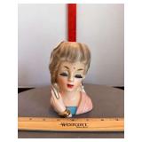 Lady Head Vase as shown
