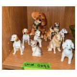 Dog figurines