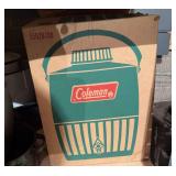 Coleman 2 gallon green snow-lite jug w original box