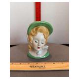 Lady Head Vase as shown