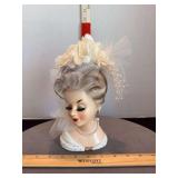 Lady Head Vase as shown