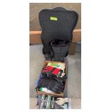 Boot tray, women’s snow boots, gloves