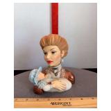 Mother’s Love Lady head vase