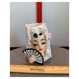 Lady Head Vase as shown