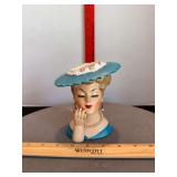 Lady Head Vase as shown