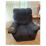 His and hers oversized recliners, do show minimal wear