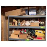 Three shelves Christmas decor