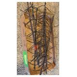 Several drying pegs