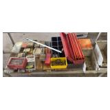 Easy outs, hardware assortments, bins etc...