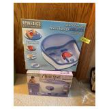 Homedics foot spa and Homedics ParaSpa