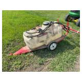 Huskee pull behind boom lawn sprayer 15 gallon?