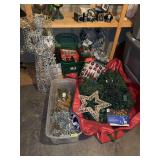Christmas as shown includes 7’ tree, lights, angel, and more