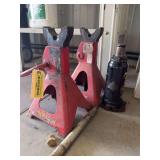 Pr jack stands and hydraulic jack