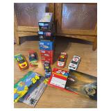 NASCAR memorabilia, all cars do have boxes