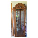 Glass display cabinet 12D x 28L x 78H