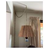 Vintage hanging light fixture