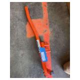 Bow wrench - decking, plywood, and paneling tool