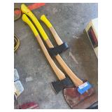 Three axes