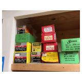 12 boxes of 30 caliber bullets most are full