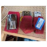Three portable warmers
