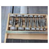 Forstner Bit set in box