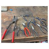 Group nippers, needle nose pliers