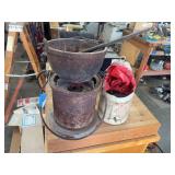 Lead smelter with wheel weight lead