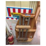 Portable, shooting bench and targets