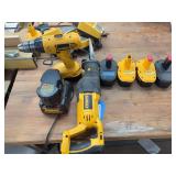 DeWalt batteries holding charge, 18V, Drill and Recip saw