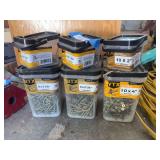 Assortment of torx head screws