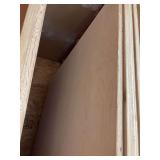 4 x 8 3/4” birch plywood
