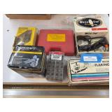 Bottle Jack, Deluxe Flaring tool, Doweling jig, glue gun, standard letter bits