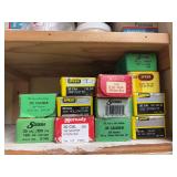 12 boxes of 30 caliber bullets - most are full