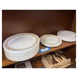 Correlle  dishware yellow themed