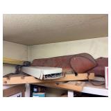 Arrows and quiver +2 leather bow cases and additional archery supplies