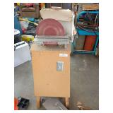 Homecraft 8" disc sander on stand and extra discs