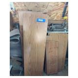 15” x 4’ shelving - six pieces, 3’ x 15” shelving