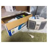 Homes, ceramic heater and dirt devil spot scrubber