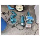 Four Makita power tools